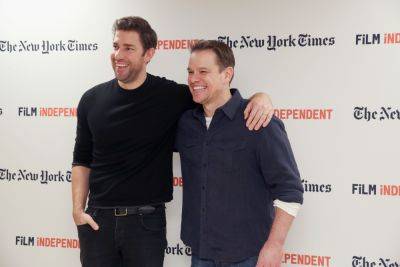 Matt Damon Says John Krasinski Launched ‘Himself Out Of The Chair’ After He Told Him About Turning Down ‘Avatar’ Deal - etcanada.com