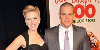 Matt Damon Recalls a Mishap While Kissing Scarlett Johansson That Made it 'Hell' - www.justjared.com