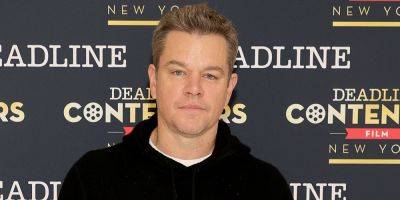 Matt Damon Reveals the Celeb Who Freaked Out When They Learned He Passed on 'Avatar' Role - www.justjared.com