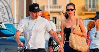 Brooklyn Beckham and wife Nicola Peltz hold hands during romantic Saint-Tropez holiday - www.ok.co.uk - France - county Palm Beach