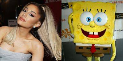SpongeBob SquarePants Voice Actor's Wife Clarifies He's Not Dating Ariana Grande - www.justjared.com