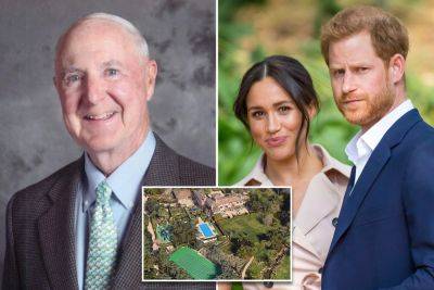 Harry and Meghan allegedly snubbed their elderly Navy veteran neighbor - nypost.com - USA