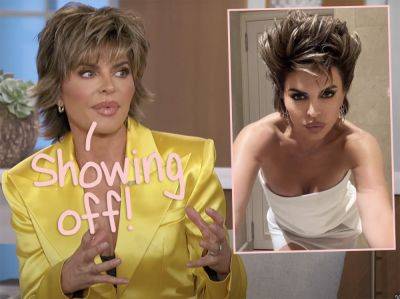 Lisa Rinna Shows Off Her Bangin' 60-Year-Old Body With New Nude Pic! LOOK! - perezhilton.com
