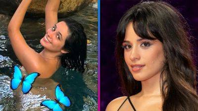 Camila Cabello Shares Topless Pics While Skinny Dipping on Beach Vacation - www.etonline.com - Puerto Rico