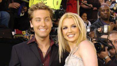 See Britney Spears With Lance Bass and His Twins: 'I'm a New Auntie' - www.etonline.com - Las Vegas