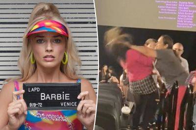 ‘Barbie’ moms battle it out over bad theater behavior in viral video - nypost.com - USA