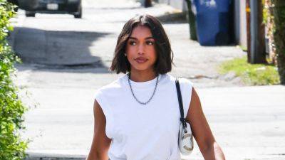 Lori Harvey Wore This Summer’s Chic, Laid Back Style Essential: Shop Our Favorite T-Shirt Dresses - www.etonline.com