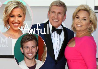 Chase & Savannah Chrisley Say Todd & Julie Are In 'Nightmare' And 'Disgusting' Conditions In Prison! - perezhilton.com - Florida - Kentucky - county Chase - county Camp - county Lexington - city Pensacola, county Camp