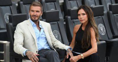 Victoria and David Beckham put on loved-up display at football match with Harper - www.ok.co.uk - Atlanta - Florida - Argentina - county Lauderdale - city Fort Lauderdale, state Florida
