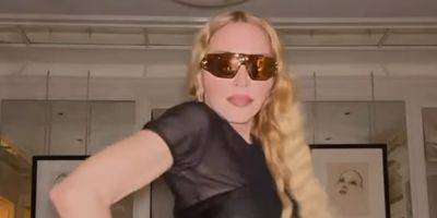 Madonna Shares First Video of Her Dancing Since Hospitalization, Celebrates 40th Anniversary of Her Debut! - www.justjared.com