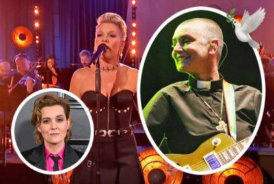 Pink & Brandi Carlile Pay Tribute To Sinéad O'Connor With Beautiful Rendition Of Nothing Compares 2 U! Watch! - perezhilton.com - Scotland - USA - Ireland - Ohio