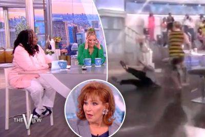 Joy Behar brutally face plants on ‘The View’ after missing her seat - nypost.com - Texas