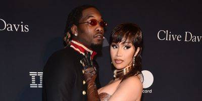 Cardi B Addresses Rumor She & Offset Faked a Public Fight Last Month to Promote Their New Song - www.justjared.com