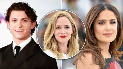 'Oppenheimer' star Emily Blunt joins Tom Holland and Salma Hayek putting family before fame - www.foxnews.com - Hollywood