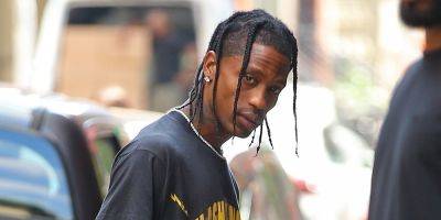 Travis Scott Spends the Day in NYC Amid the Release of His New Album 'Utopia' - www.justjared.com - county Scott - county York - county Travis