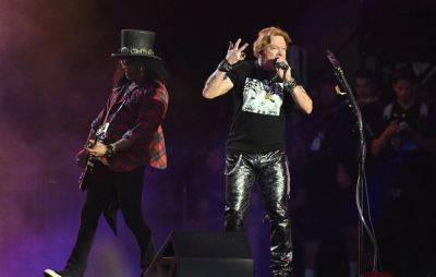 Watch Axl Rose take a tumble on stage at Guns N’ Roses’ BST Hyde Park show - www.nme.com - county Hyde - city Paradise
