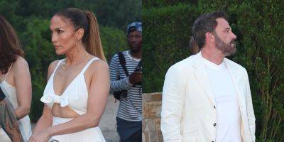 Jennifer Lopez & Ben Affleck Dress in All White for Pre-Fourth of July Party in the Hamptons! - www.justjared.com - Los Angeles - New York - county Hampton