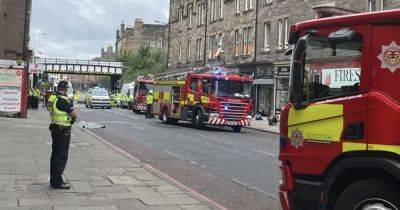 Edinburgh fire sees huge emergency service response as 20 people treated - www.dailyrecord.co.uk - Scotland - Beyond