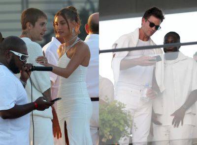 Justin And Hailey Bieber, Jennifer Lopez, Tom Brady, Jay-Z & More Don White Outfits To Party At Star-Studded Fourth Of July Hamptons Bash - etcanada.com - county Hampton