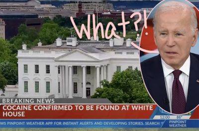 Suspicious White Substance Found In White House Over The Weekend Confirmed To Be COCAINE?! - perezhilton.com - Washington - Washington