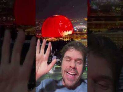 MSG's $2.3 Billion Sphere Debuts "Exosphere" In Las Vegas! Watch! Plus, EXCLUSIVE Info! | Perez Hilton - perezhilton.com - Las Vegas