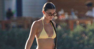 Love Island's Samie Elishi stuns in yellow tie bikini as she enjoys girls' trip on yacht - www.ok.co.uk