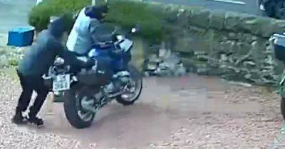 Brazen thieves steal tourist's motorbike from outside Scots B&B as police investigate - www.dailyrecord.co.uk - Scotland - Germany - Berlin - Beyond