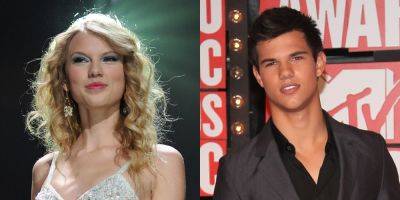 Taylor Swift & Taylor Lautner's Relationship Timeline: From Co-Stars to Lovers to Friends & Co-Stars Again - www.justjared.com