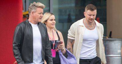 Holly Ramsay and Strictly star boyfriend Adam Peaty join her dad Gordon at F1 - www.ok.co.uk - Britain - Manchester - Rome - county Rock