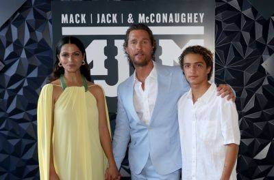 Matthew McConaughey And Camila Alves’ Son Levi Marks His 15th Birthday By Joining Instagram: See His Cool Post - etcanada.com