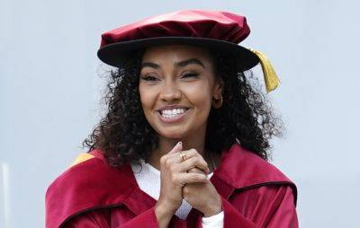 Flash mob surprises Leigh-Anne Pinnock before receiving honorary doctorate - www.nme.com