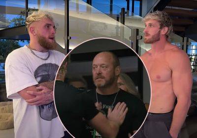 Jake & Logan Paul Claim Their 'Abusive' Dad Would 'Slap The S**t' Out Of Them Growing Up - perezhilton.com
