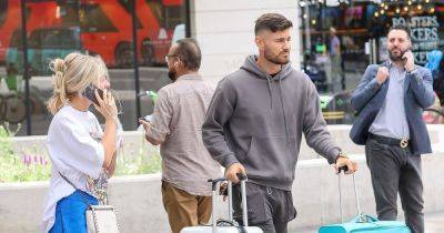 Love Island's Scott and ex winner Paige Turley step out after heading to final viewing party - www.ok.co.uk - London