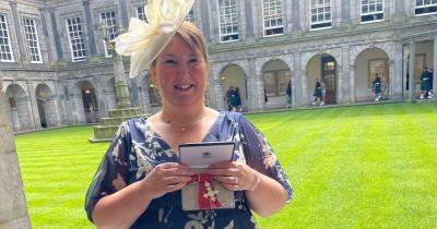 Royal honour for Falkirk mum who helped keep parents informed during the pandemic - www.dailyrecord.co.uk - Scotland