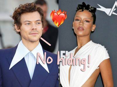 Harry Styles Pretty Much Confirms Romance With Taylor Russell In PDA-Filled Party Appearance! - perezhilton.com - London - Taylor - county Russell
