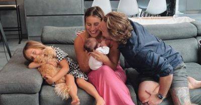 New mum Ferne McCann told 'get ready' as she shares cute video of daughters weeks after birth of second baby - www.manchestereveningnews.co.uk - Dubai