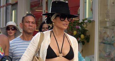 Jennifer Lopez Wears Bikini Top While Shopping on Vacation in Capri - www.justjared.com - Italy