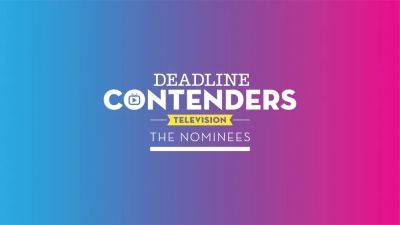 Deadline’s Contenders Television: The Nominees Virtual Event Kicks Off Today - deadline.com