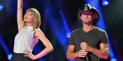 Tim McGraw Reveals His Initial Reaction To Taylor Swift Naming Her Debut Single After Him - www.justjared.com