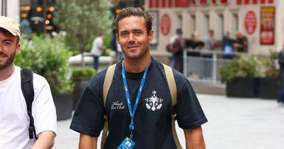 Spencer Matthews seen for first time since hospital dash for cold sore tablet overdose - www.ok.co.uk - Britain - Spain - London - Chelsea