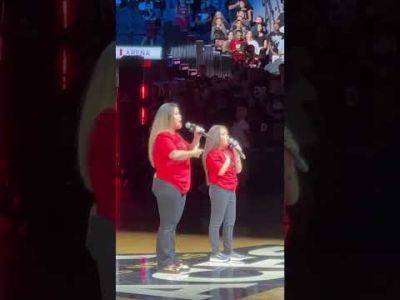 This Mother / Daughter Duo Attempts To Do The National Anthem And... - perezhilton.com