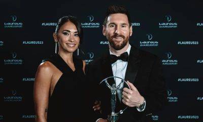 Messi’s wife Antonela Roccuzzo and Victoria Beckham enjoy girls night out - us.hola.com - USA - Miami - Argentina