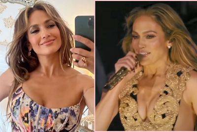 Jennifer Lopez Shows Lucky Italian Nightclub Patrons How Karaoke Is Done! WATCH! - perezhilton.com - Italy