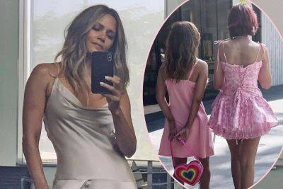 Halle Berry Shares Pics From Barbie-Themed 57th Birthday With Rare Look At Daughter Nahla! - perezhilton.com