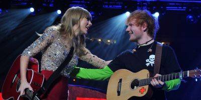 Ed Sheeran Hasn't Re-Recorded 'End Game' With Taylor Swift Yet - www.justjared.com - Britain - county Hampton