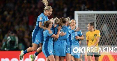 Lionesses make England proud as they fly through to World Cup final after Australia win - www.ok.co.uk - Australia - Spain - Sweden - Germany
