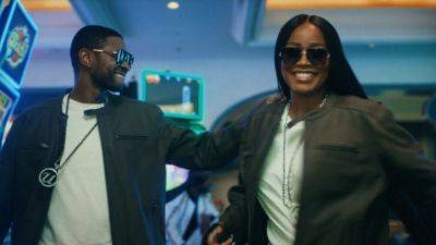 Keke Palmer and Usher Team Up for 'Boyfriend' Music Video, Subtly Address Drama With Darius Jackson - www.etonline.com - Las Vegas