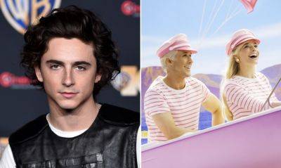 Timothée Chalamet Visited ‘Barbie’ Set and Told Greta Gerwig, ‘I Should’ve Been in This.’ She Responded: ‘I Know! Why Aren’t You?’ - variety.com - Scotland - London