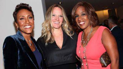 'CBS Mornings' Anchor Gayle King Goes to 'Good Morning America' to Celebrate Robin Roberts' Bachelorette Party - www.etonline.com