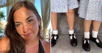 Jacqueline Jossa sets off heated debate after sharing daughters' school shoes - www.dailyrecord.co.uk
